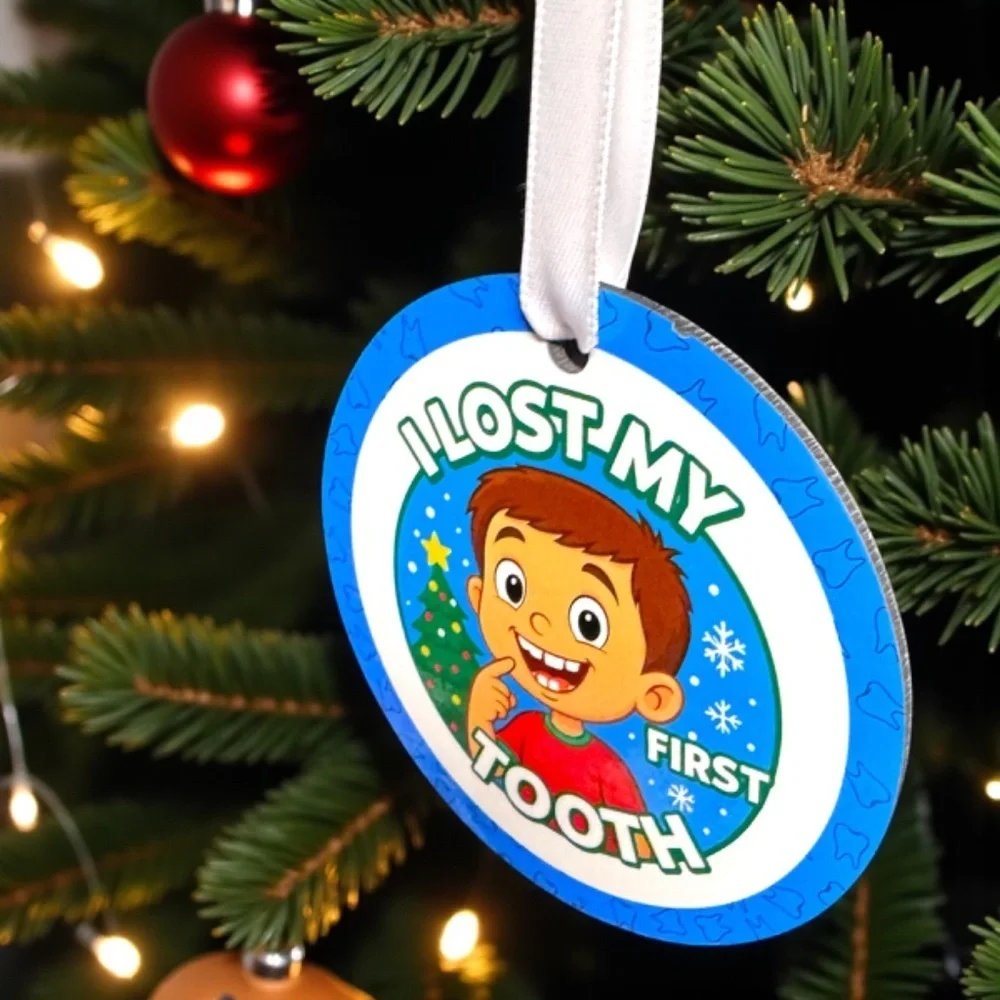 I Lost My First Tooth Ornament - Personalized Keepsake for Cherished Memories!